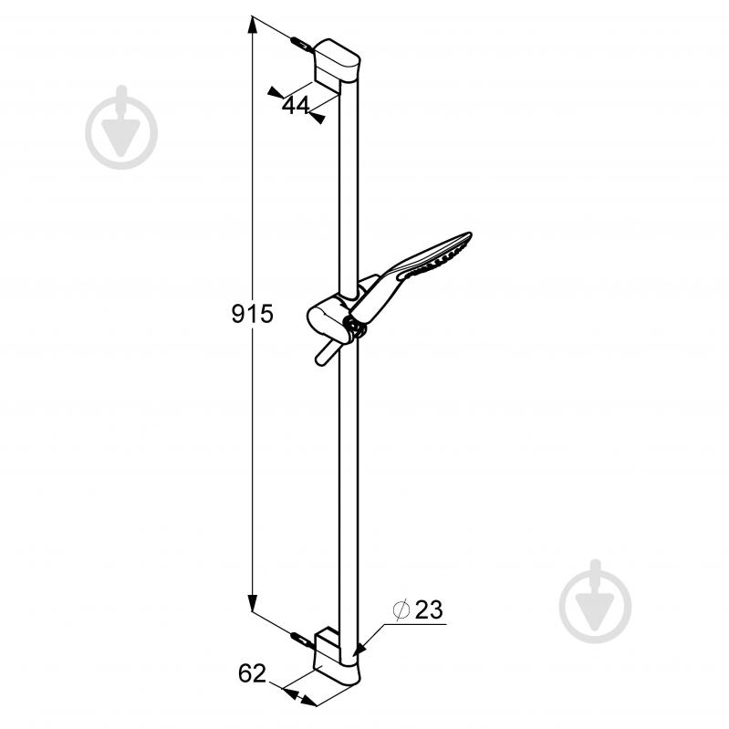 Душевой гарнитур Kludi Fizz 1S 676400500 - фото 2