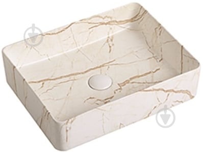 Умывальник Ravak Victory 480 бежевый мрамор - фото 1 Умывальник Ravak Victory 480 бежевый мрамор - фото 1