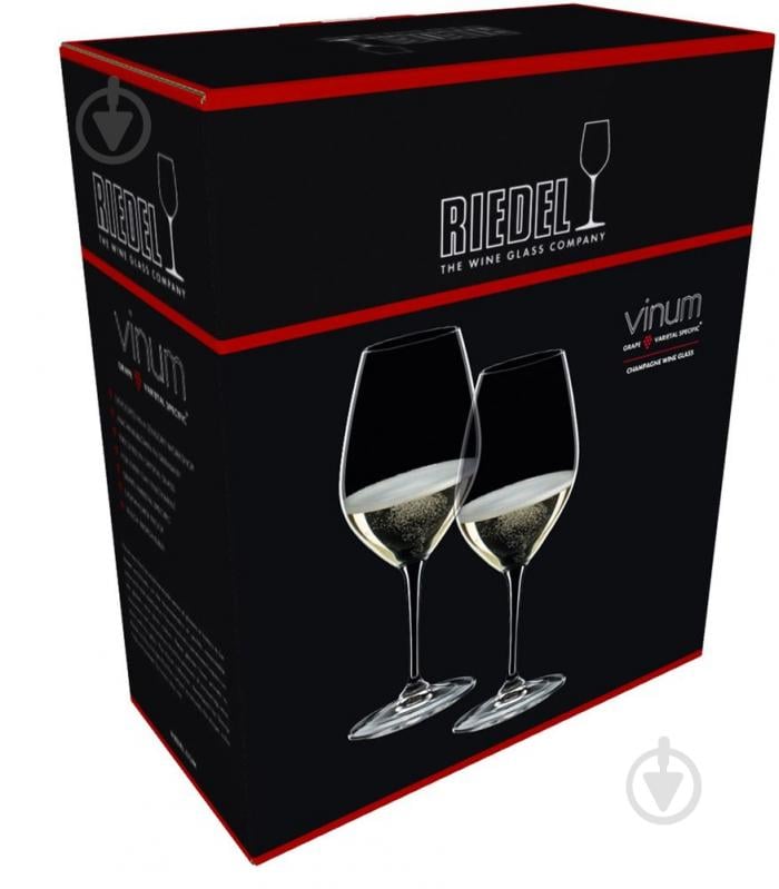 Набор бокалов для белого вина Riedel Champagne Wine 445 мл 2 шт. - фото 5