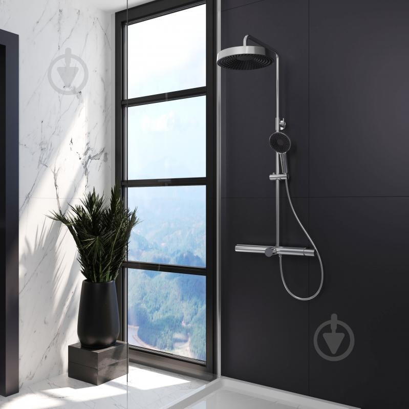 Душова система Koller Pool Orion PRO з термостатом, хром (OR045020CH) - фото 3