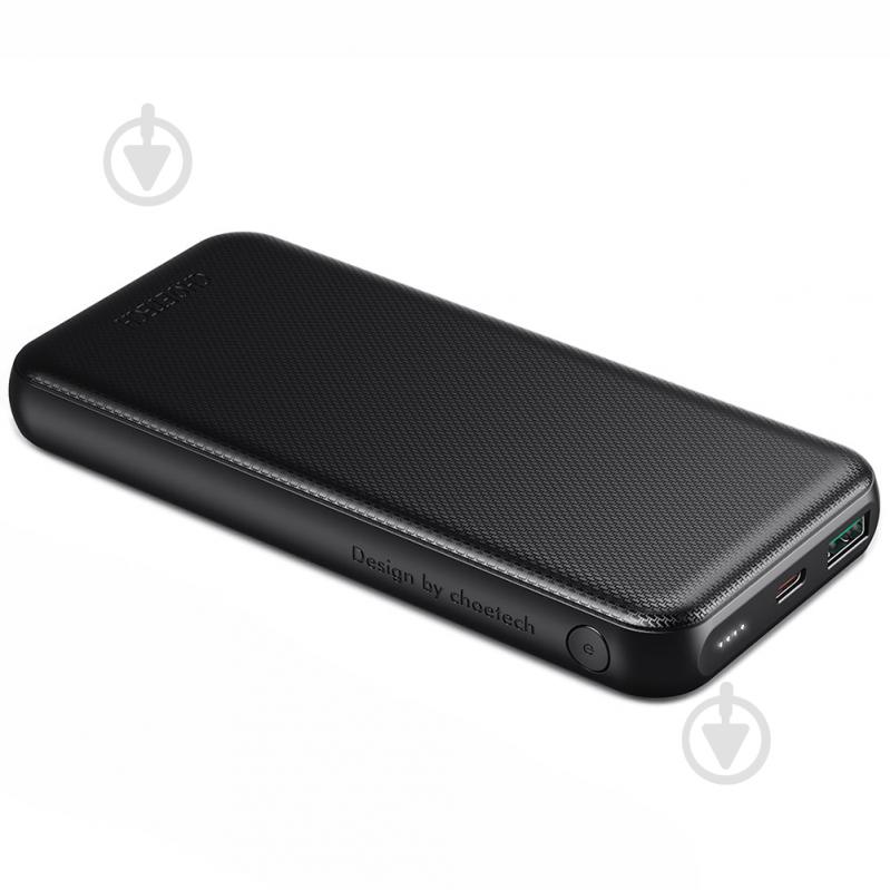 Повербанк Choetech 10000 mAh black (B627-V3-CC-BK) - фото 1