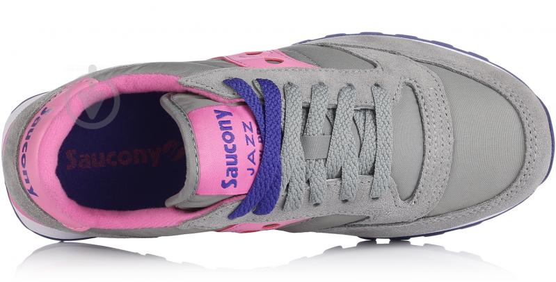 Кроссовки женские демисезонные Saucony JAZZ_LOWPRO 1866-222s р.40,5 серые - фото 4