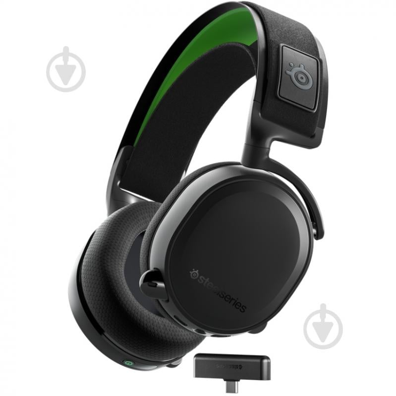 Гарнітура ігрова SteelSeries Arctis 7X+ black (61472) - фото 1