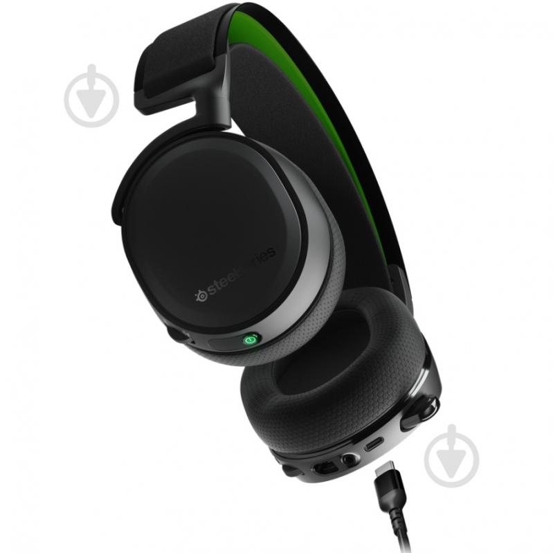 Гарнітура ігрова SteelSeries Arctis 7X+ black (61472) - фото 5