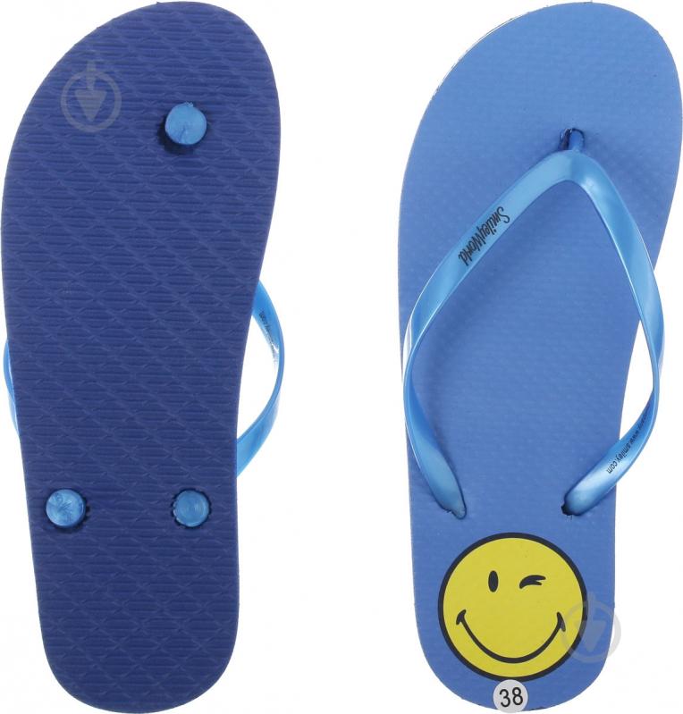 Вьетнамки Hi emoticon синий - фото 2 Вьетнамки Hi emoticon синий - фото 2