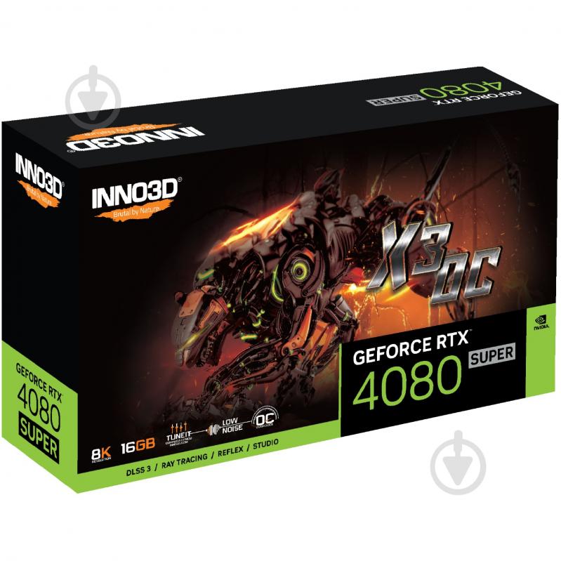 Видеокарта Inno3D GeForce RTX 4080 Super 16GB GDDR6X 256bit (N408S3-166XX-187049N) - фото 8