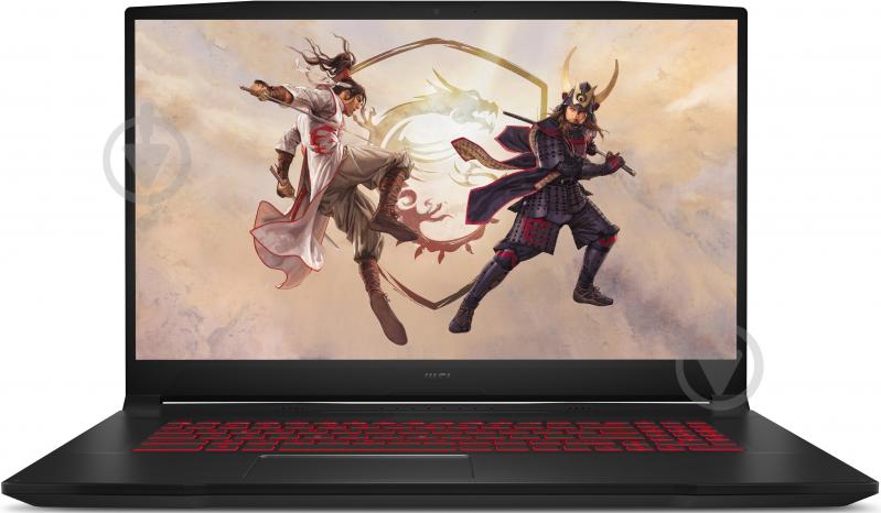 Ноутбук MSI GF76 Katana 11UE 17,3" (GF76 11UE-274XUA) black - фото 1