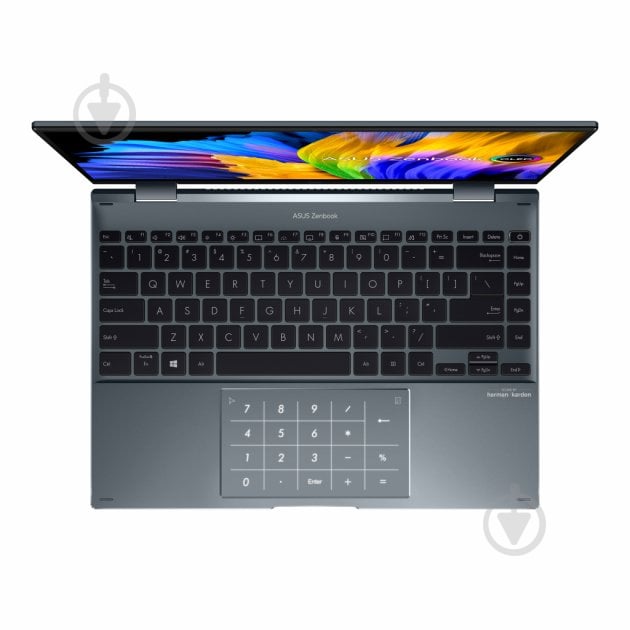 Ноутбук Asus ZenBook 14 Flip OLED 14" (90NB0V41-M004Y0) pine grey - фото 9