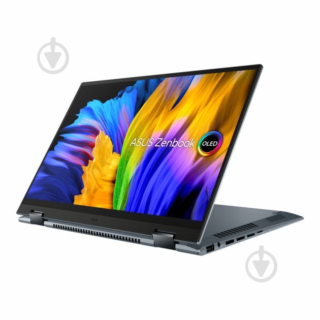 Ноутбук Asus ZenBook 14 Flip OLED 14" (90NB0V41-M004Y0) pine grey - фото 2