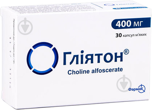 Гліятон №30 (10х3) капсули 400 мг - фото 1