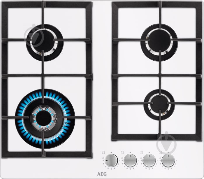 Варочная поверхность газовая AEG HKB64420NW - фото 1