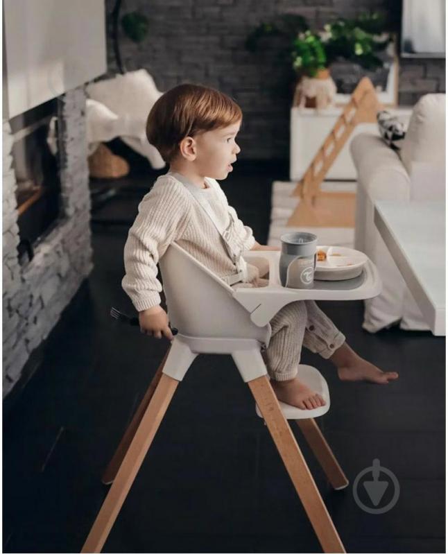 Стульчик для кормления Twistshake Pastel Grey - фото 5