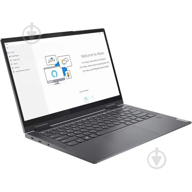 Ноутбук Lenovo Yoga 7 14ACN6 14" (82N7009QRA) slate grey - фото 8