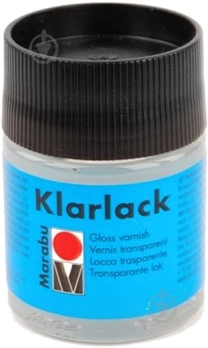 Лак фінішний глянцевий на основі розчинника Klarlack 50 мл - фото 1