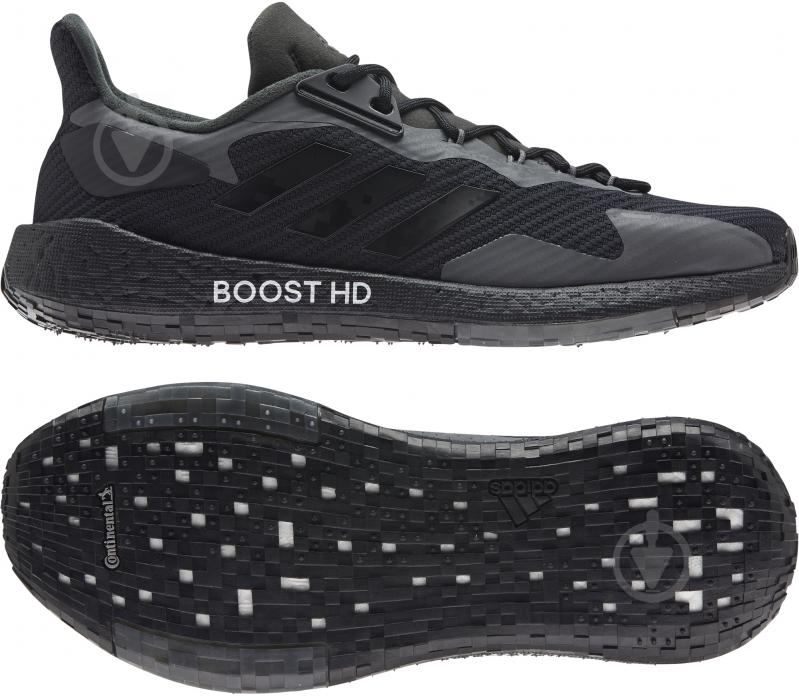 Кроссовки мужские Adidas PULSEBOOST HD C.RDY FV6203 р.41 1/3 черные - фото 3