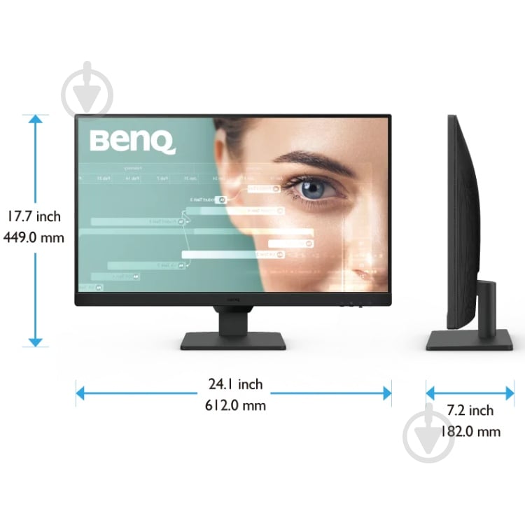 Монітор BenQ GW2790 27" (9H.LLTLJ.LBE) - фото 7