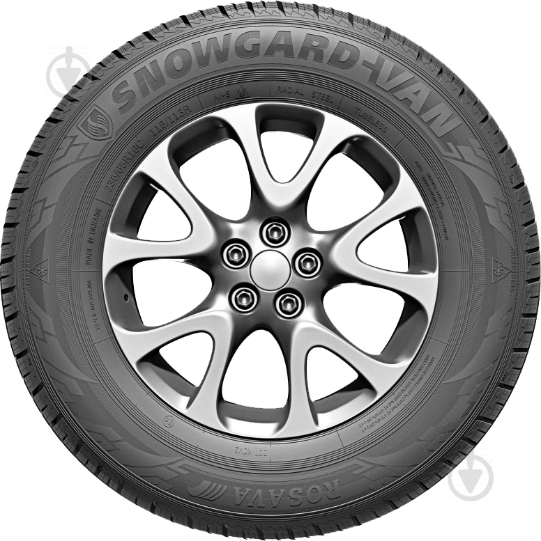 Шина ROSAVA SNOWGARD VAN 225/70 R15С R нешипована зима - фото 2