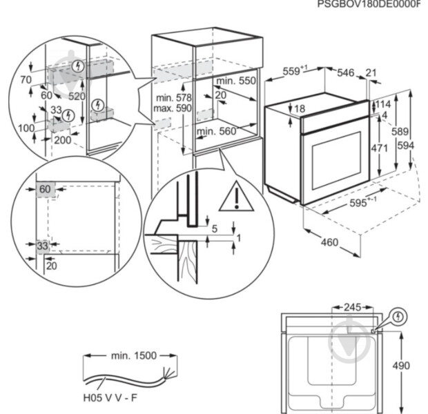 Духовой шкаф AEG BPK748380B - фото 7