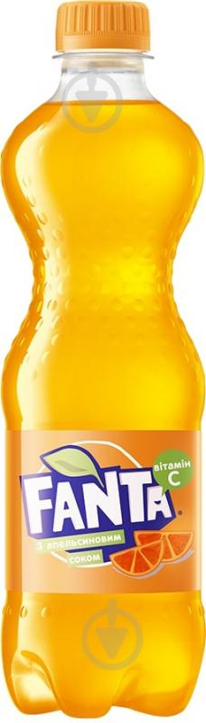 Безалкогольний напій Fanta Апельсин 0,5 л (0000040822938) - фото 1