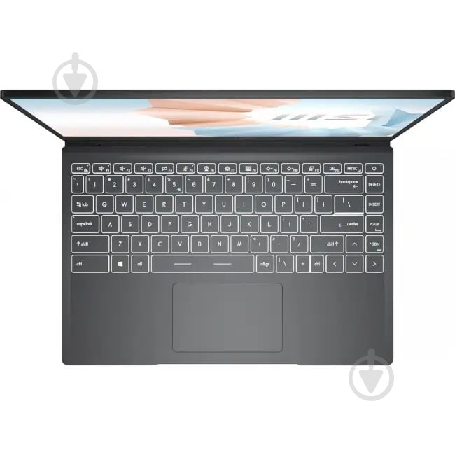 Ноутбук MSI Modern 14 14" (B11MOU-885XUA) carbon grey - фото 4