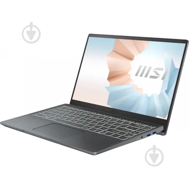 Ноутбук MSI Modern 14 14" (B11MOU-885XUA) carbon grey - фото 3