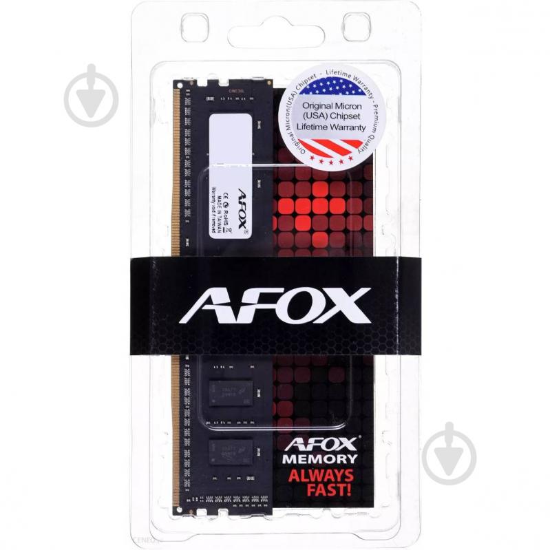 Оперативна пам'ять AFOX DDR4 SDRAM 8 GB (1x8GB) 3200 MHz (AFLD48PH1P) - фото 2