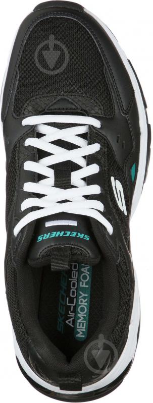 Кросівки чоловічі демісезонні Skechers Stamina V2 237163 BKGR р.41 чорні - фото 2