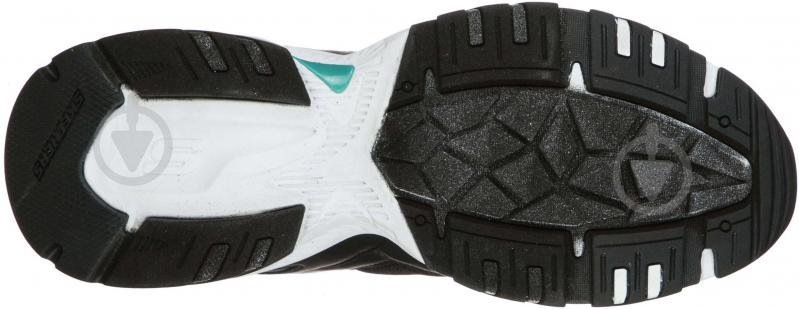 Кросівки чоловічі демісезонні Skechers Stamina V2 237163 BKGR р.41 чорні - фото 3