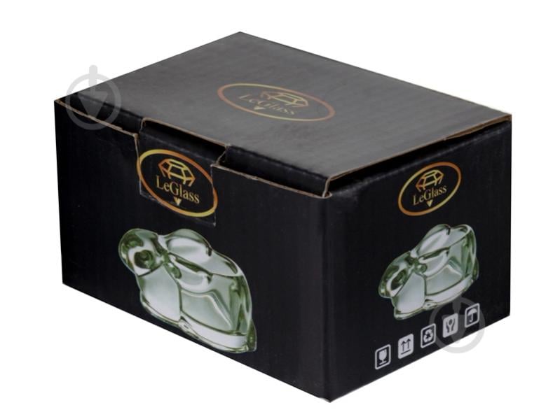 Подставка для яиц LeGlass Rabbit 9,2х6,3х4,4 см green 355-295 - фото 2 Подставка для яиц LeGlass Rabbit 9,2х6,3х4,4 см green 355-295 - фото 2