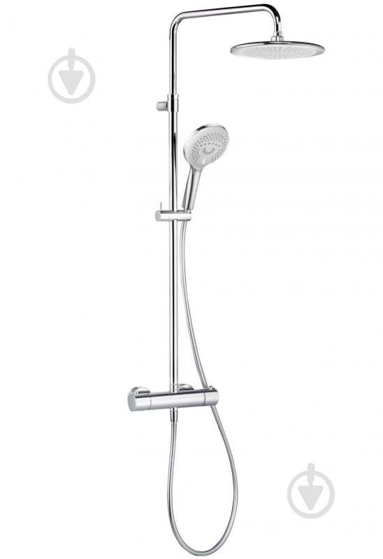 Душевая система Kludi Dual Shower System Freshline с термостатом 670920500 - фото 1