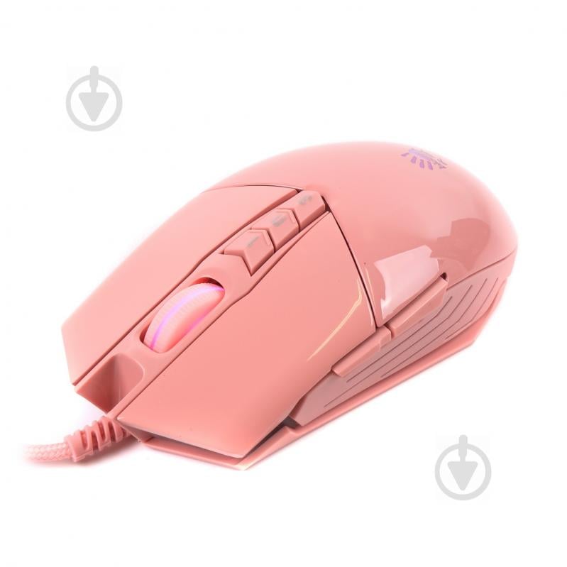 Мишка A4Tech P91s Bloody (Pink), ігрова, з активованим ПЗ, RGB - фото 4