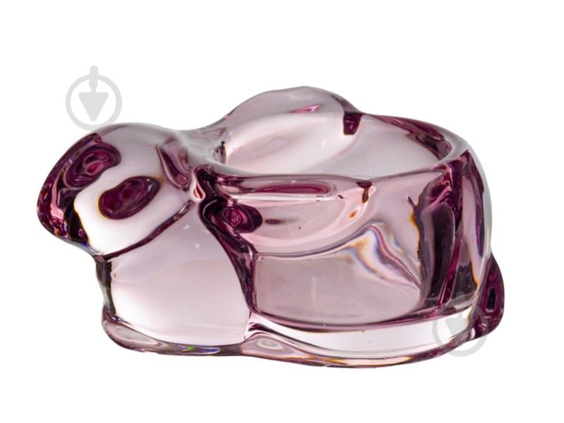 Подставка для яиц LeGlass Rabbit 9,2х6,3х4,4 см pink 355-296 - фото 1 Подставка для яиц LeGlass Rabbit 9,2х6,3х4,4 см pink 355-296 - фото 1