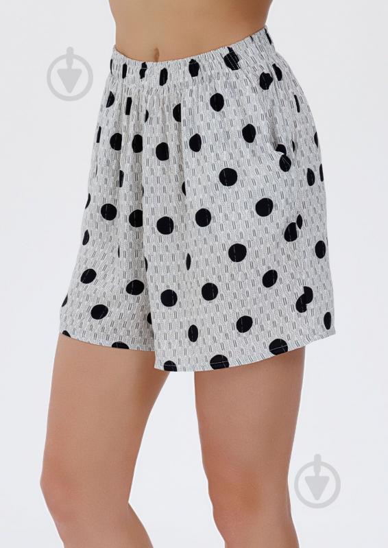 Шорти жіночі Roksana №1529/67005 №1529 р. XL білий із чорним - фото 3 Шорти жіночі Roksana №1529/67005 №1529 р. XL білий із чорним - фото 3