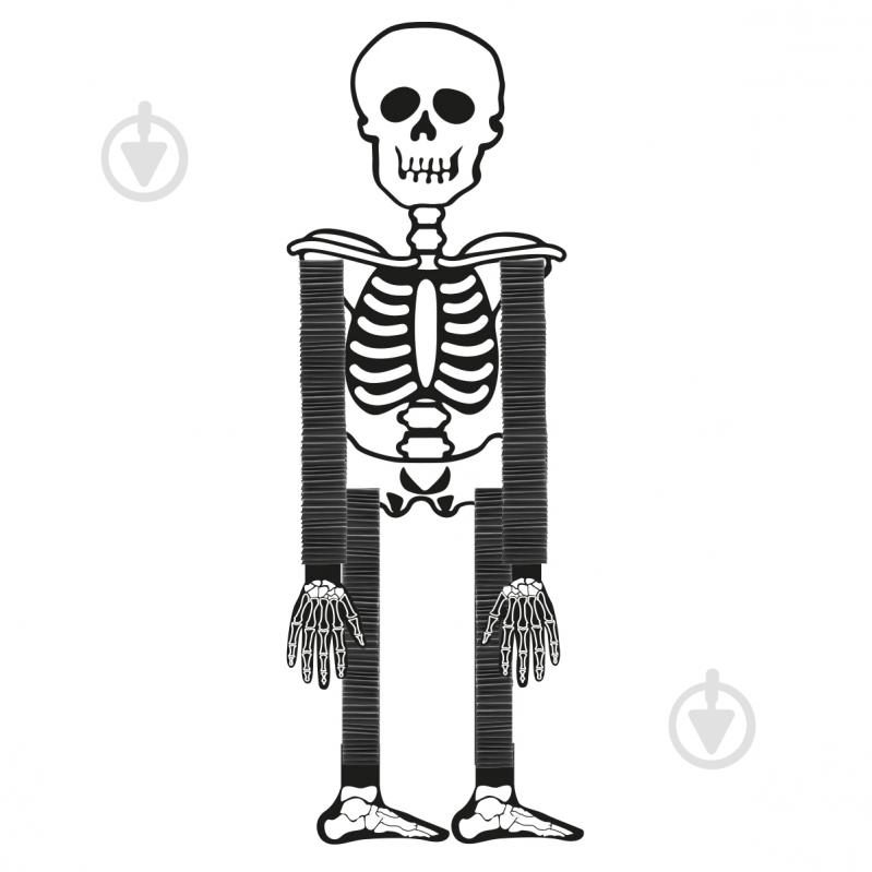 Сувенир YES! Fun Скелет Хэллоуин 75 см - фото 1 Сувенир YES! Fun Скелет Хэллоуин 75 см - фото 1