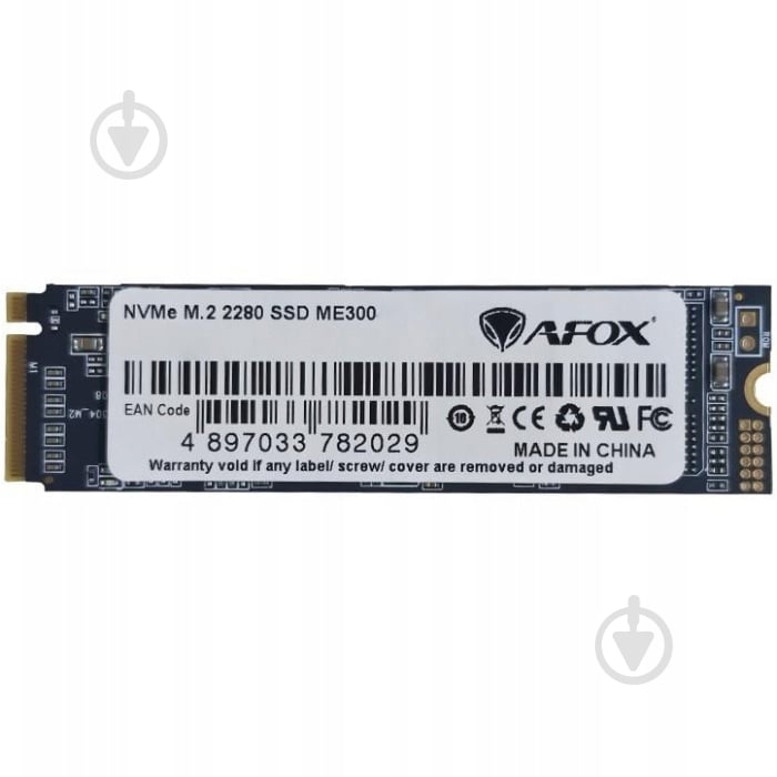 SSD-накопитель AFOX 256GB M.2 PCI Express 3.0 x4 TLC (ME300-256GN) - фото 1