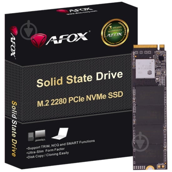 SSD-накопитель AFOX 256GB M.2 PCI Express 3.0 x4 TLC (ME300-256GN) - фото 3