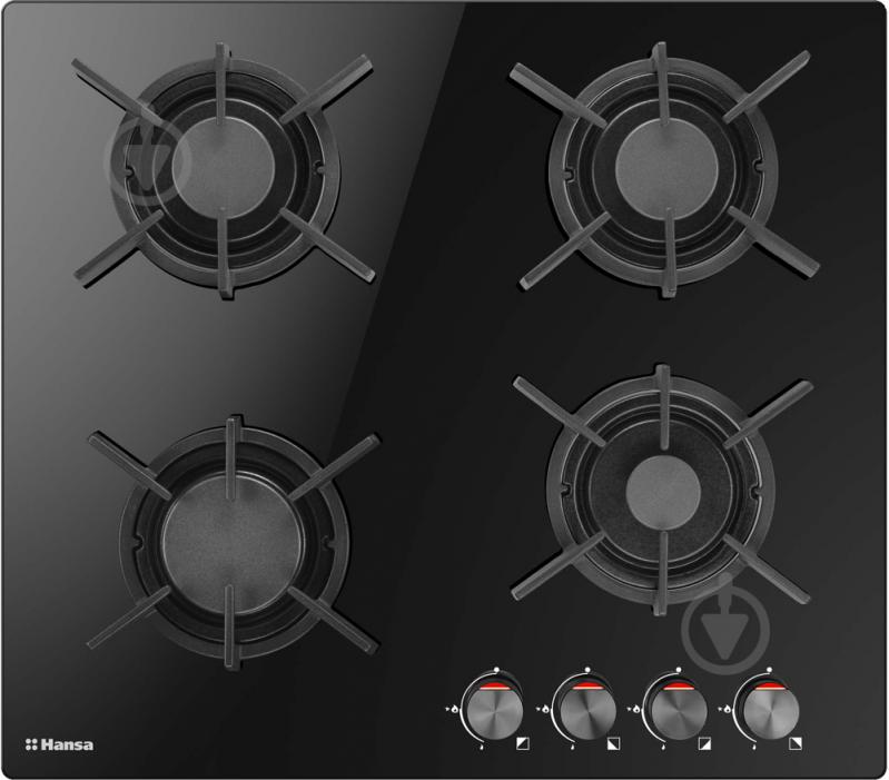 Варочная поверхность газовая Hansa BHKS630700 - фото 1