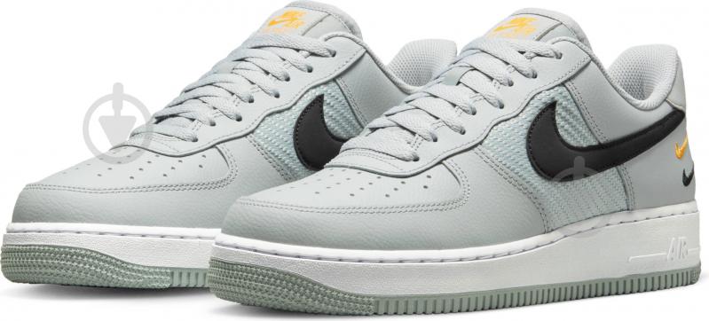 Кросівки чоловічі Nike AIR FORCE 1 FD0666-002 р.41 сірі - фото 5