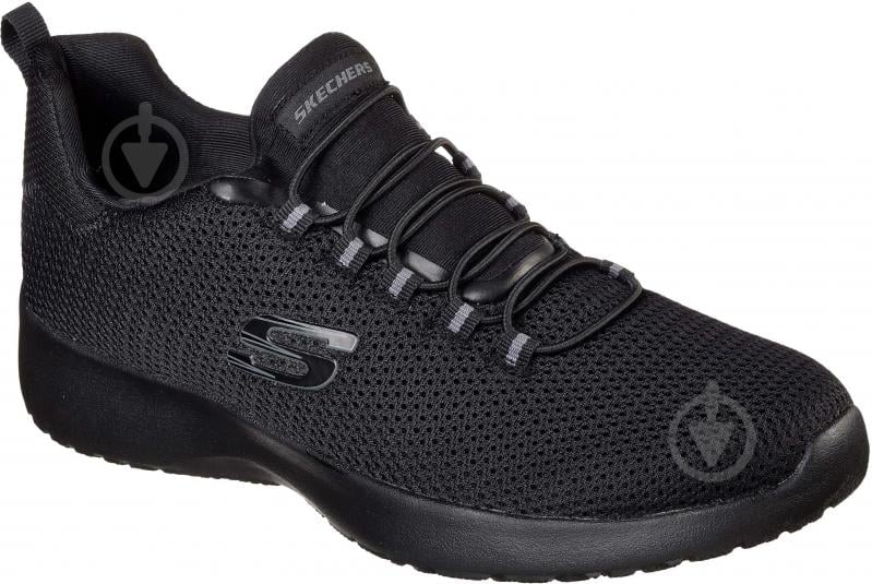 Кросівки чоловічі демісезонні Skechers Dynamight 58360 BBK р.44 чорні - фото 1