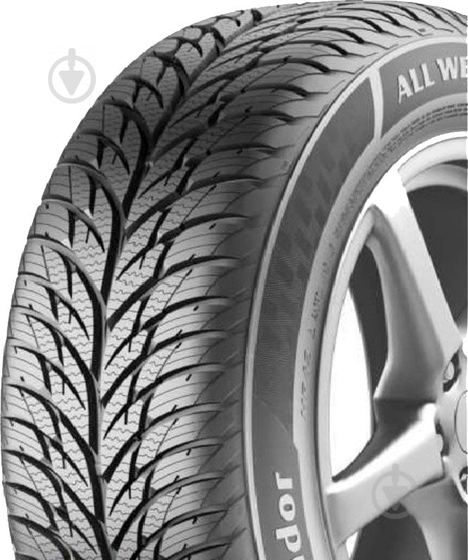 Шина Matador MP62 ALL WEATHER EVO 185/65R15 T нешипованая всесезонные - фото 3