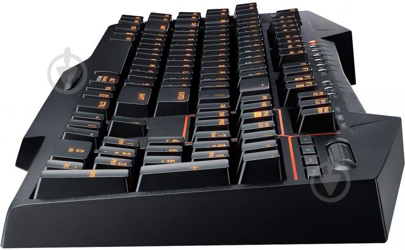 Клавиатура Asus Strix Tactic Pro (90YH0081-B2RA00) USB black - фото 3