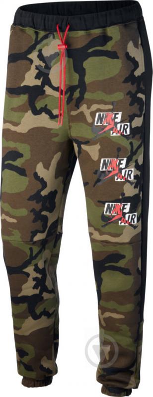 Штани Nike M J JMC CAMO FLC PANT CU2062-222 р. S хакі - фото 1