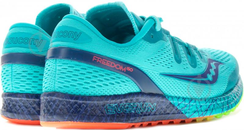 Кроссовки женские демисезонные Saucony FREDOM_ISO 10355-3s р.38,5 сине-голубые - фото 2