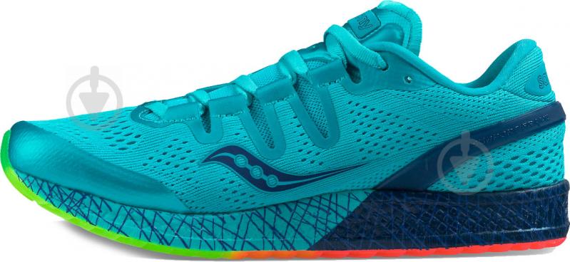 Кроссовки женские демисезонные Saucony FREDOM_ISO 10355-3s р.38 голубые - фото 3