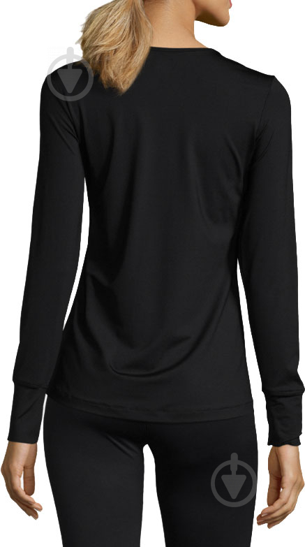 Футболка Casall Essential long sleeve 17406-901 р.L чорний - фото 3