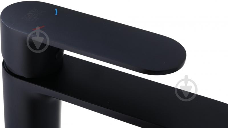 Змішувач для умивальника ScandiSPA ODIN матовий чорний - фото 4