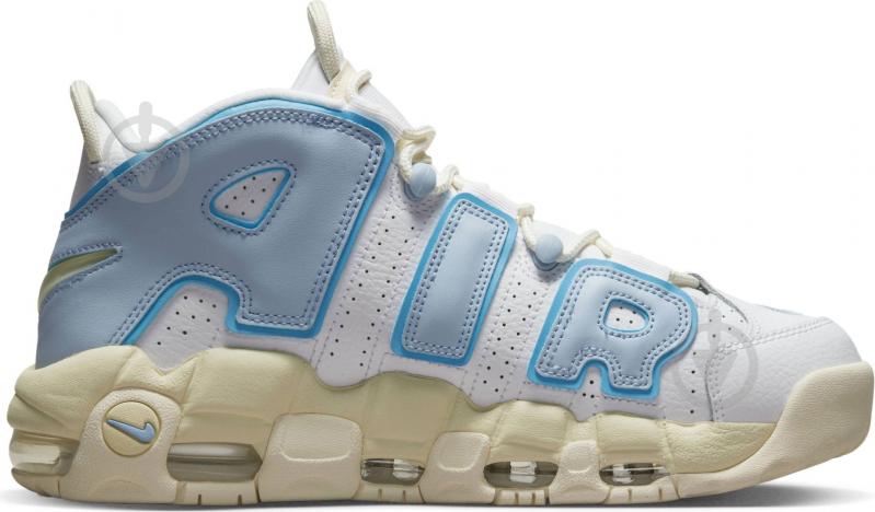 Кроссовки женские демисезонные Nike WMNSAIR MORE UPTEMPO FD9869-100 р.36 голубые - фото 2