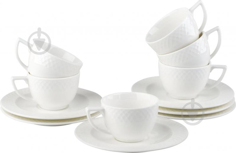 Набір для чаю Wilmax Julia 12 предметів 240 мл WL-880105 / 6C - фото 2 Набір для чаю Wilmax Julia 12 предметів 240 мл WL-880105 / 6C - фото 2