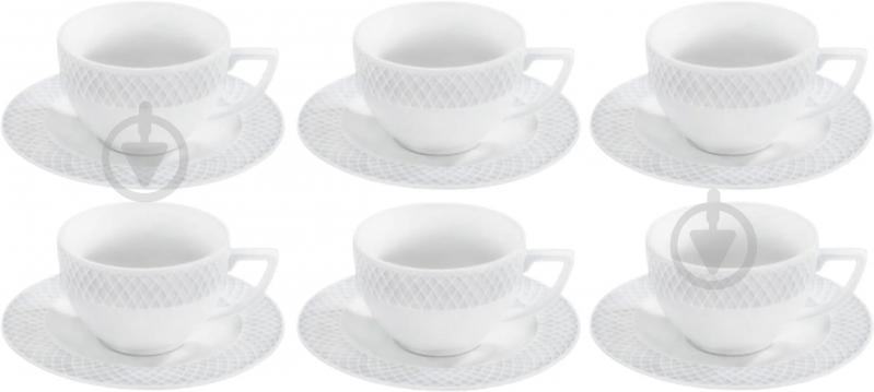 Набір для чаю Wilmax Julia 12 предметів 240 мл WL-880105 / 6C - фото 1 Набір для чаю Wilmax Julia 12 предметів 240 мл WL-880105 / 6C - фото 1