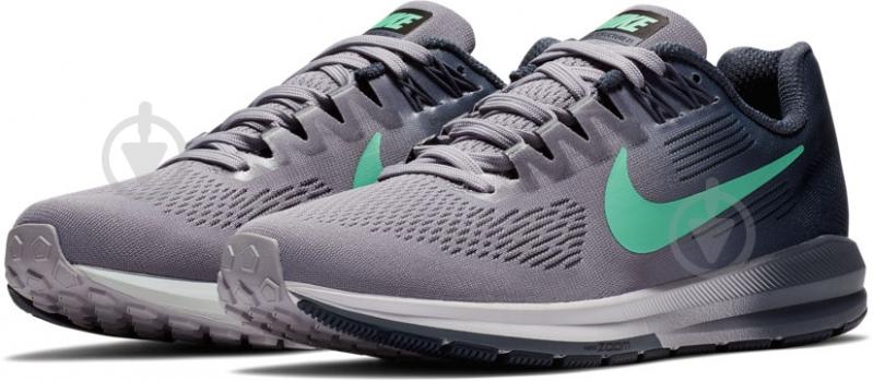 Кросівки жіночі демісезонні Nike AIRZOOM STRUCTURE 21 904701-503 р.40,5 сірі - фото 7